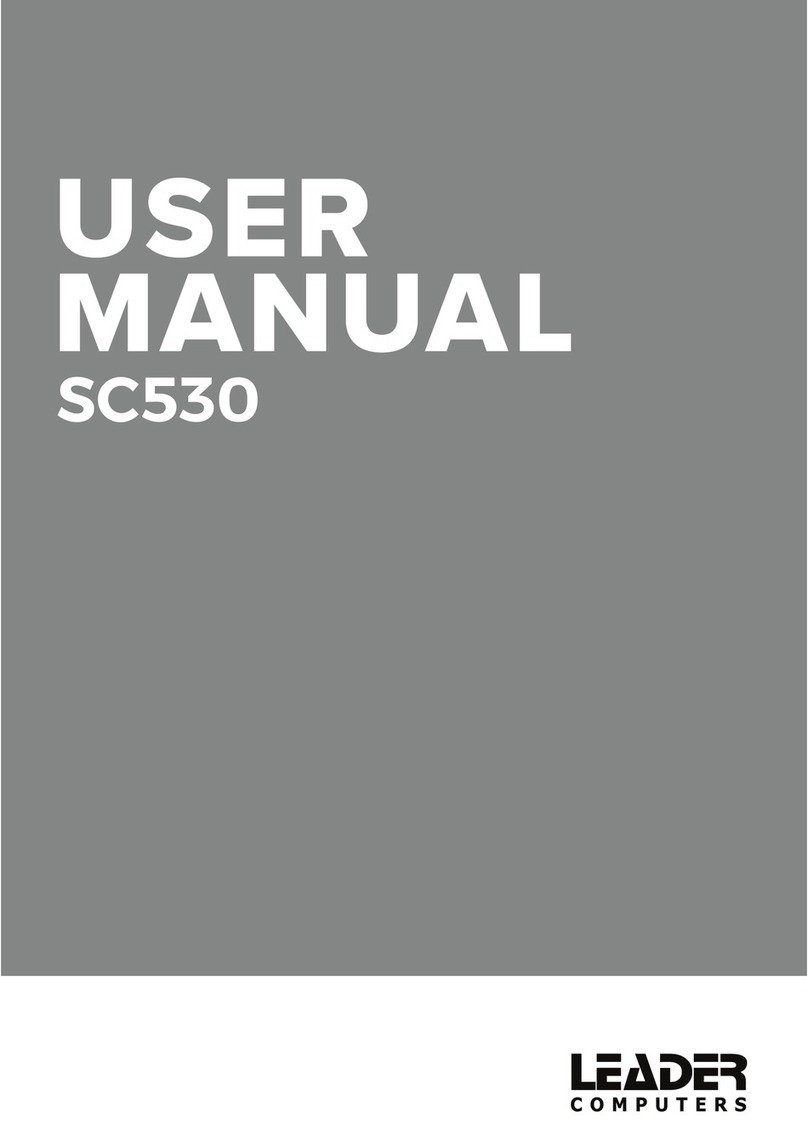 Leader SC530 user manual