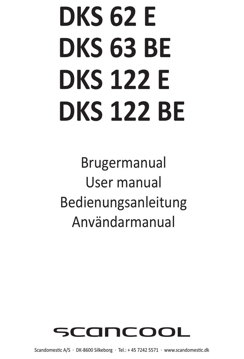 Scan Cool DKS 63 BE user manual
