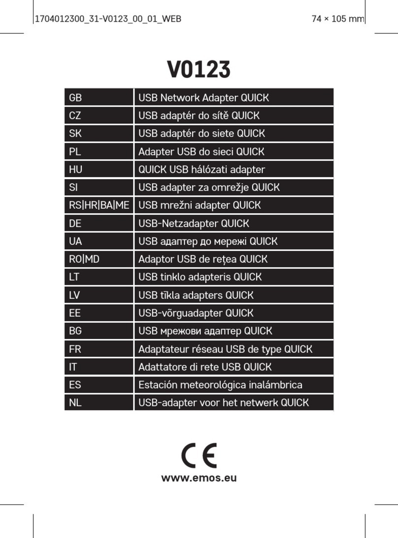 Emos V0123 User manual