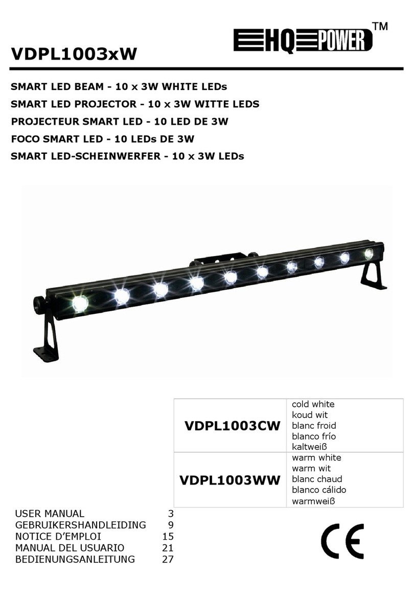 HQ Power VDPL1003CW User manual