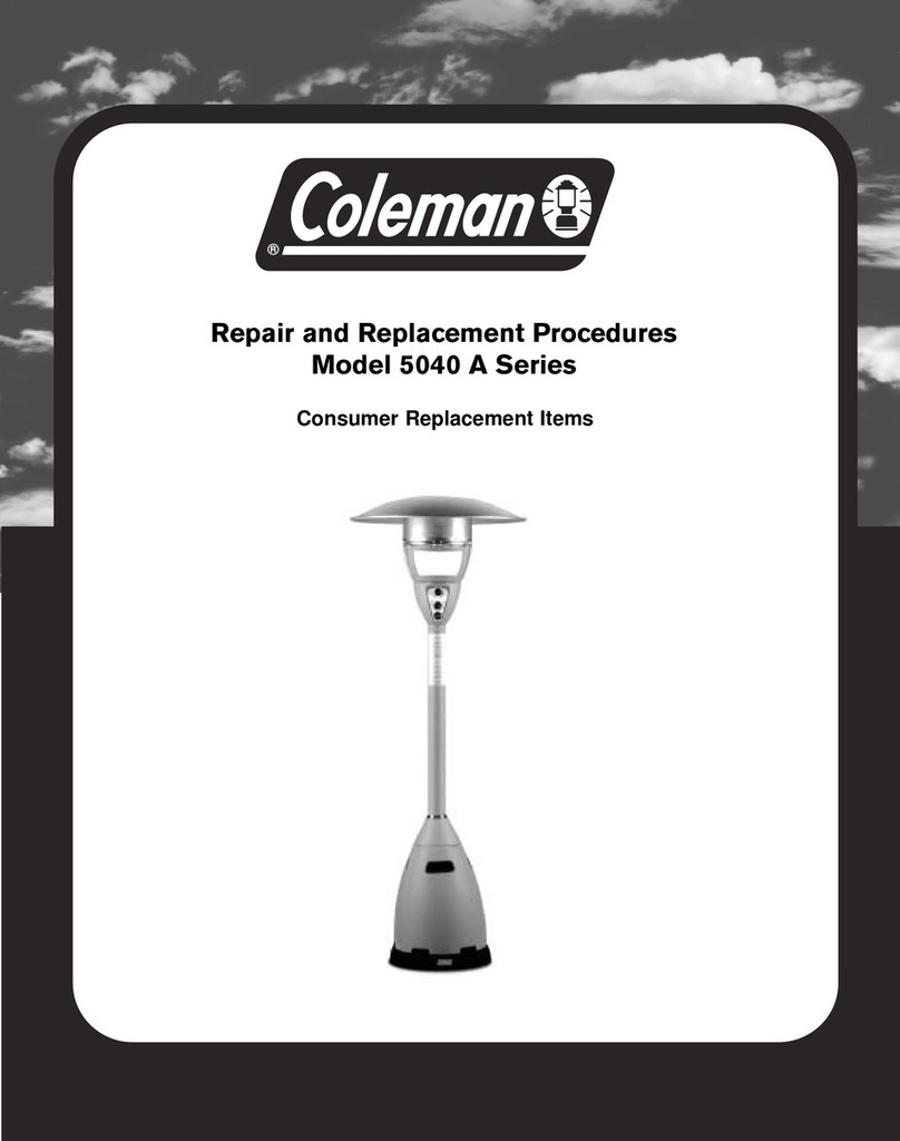 Coleman 5040 A Series User manual