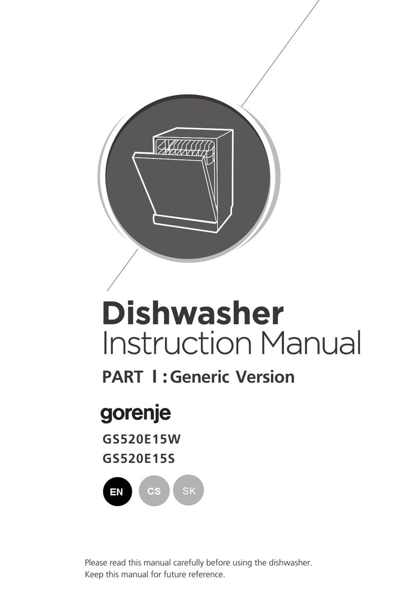 Gorenje GS520E15W instruction manual