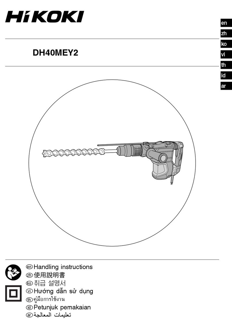 HIKOKI DH40MEY2 User manual