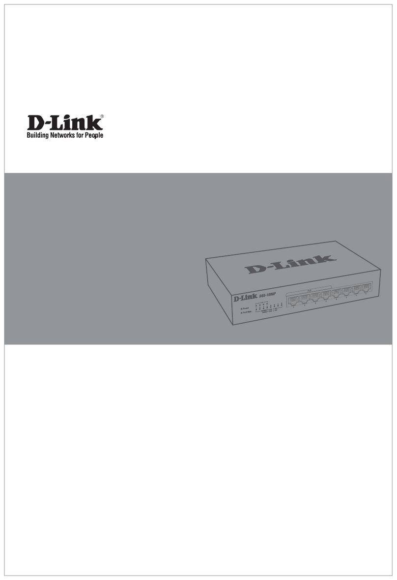 D-Link DGS-1008P User manual