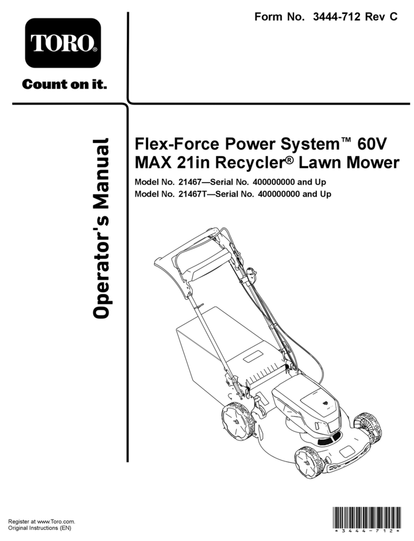 Toro 21467 User manual