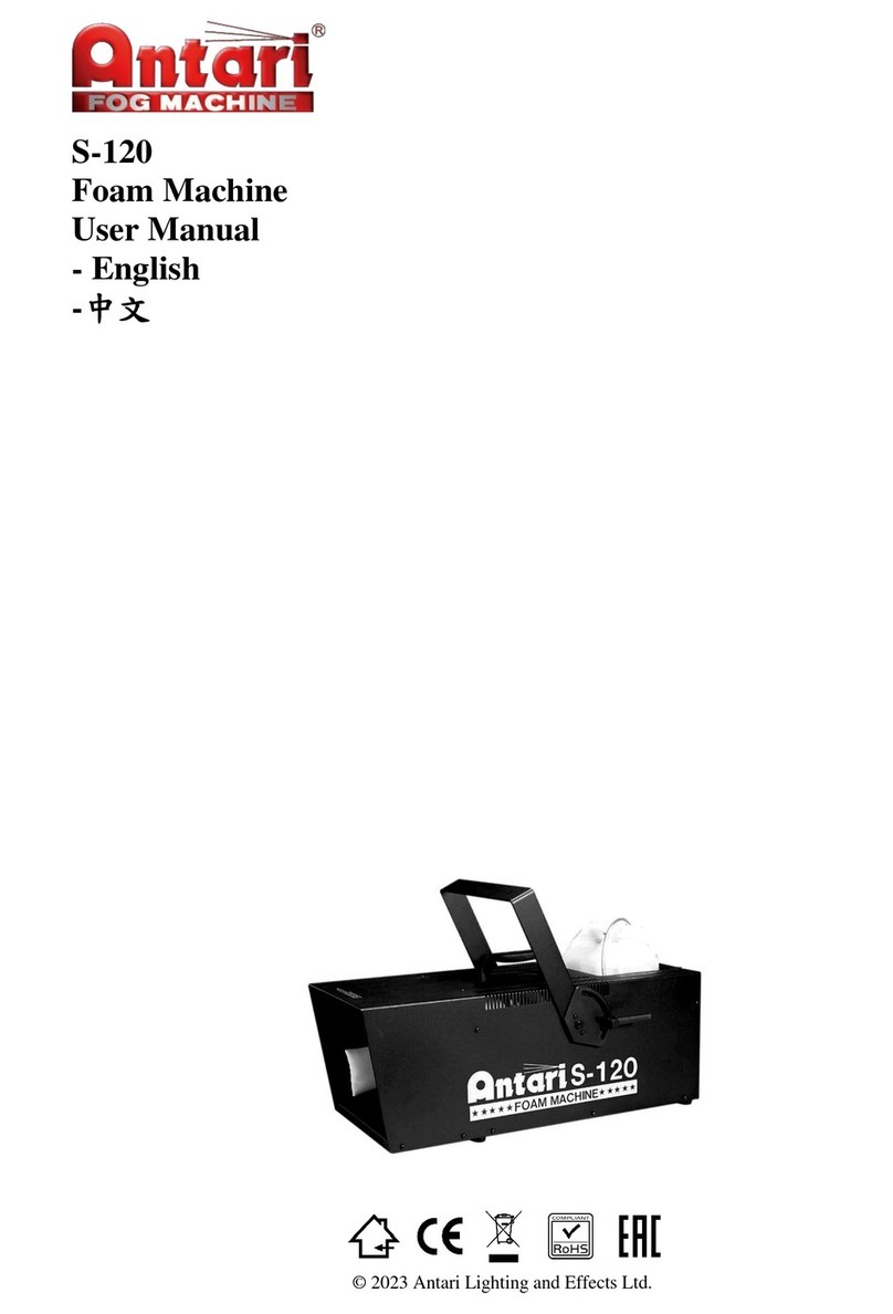 Antari S-120 user manual