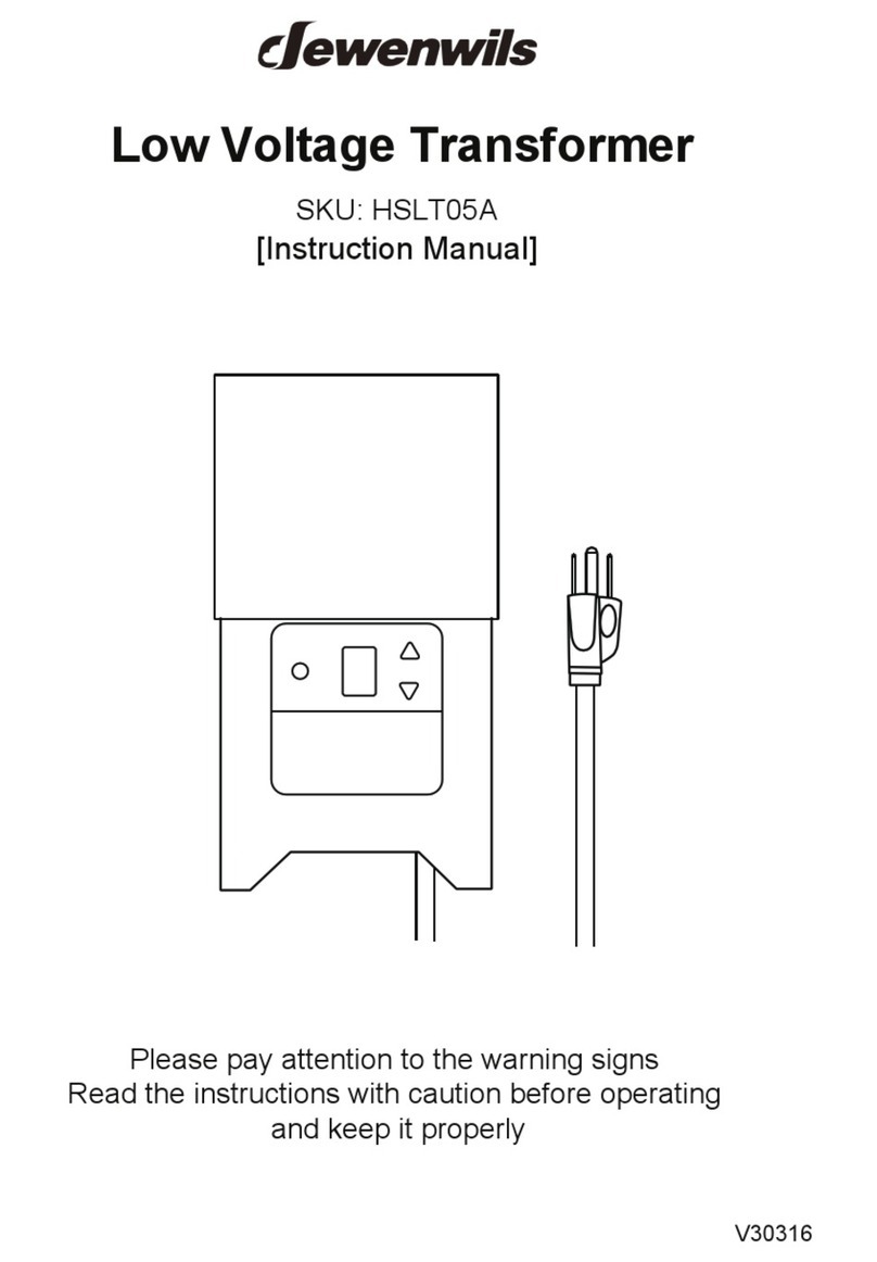 Dewenwils HSLT05A instruction manual