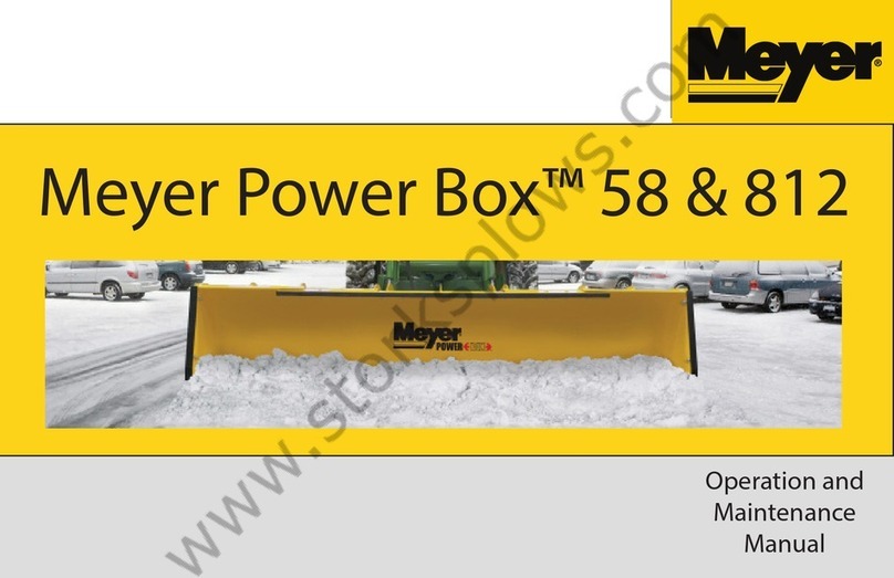 Meyer Power Box 58 Operation and maintenance manual