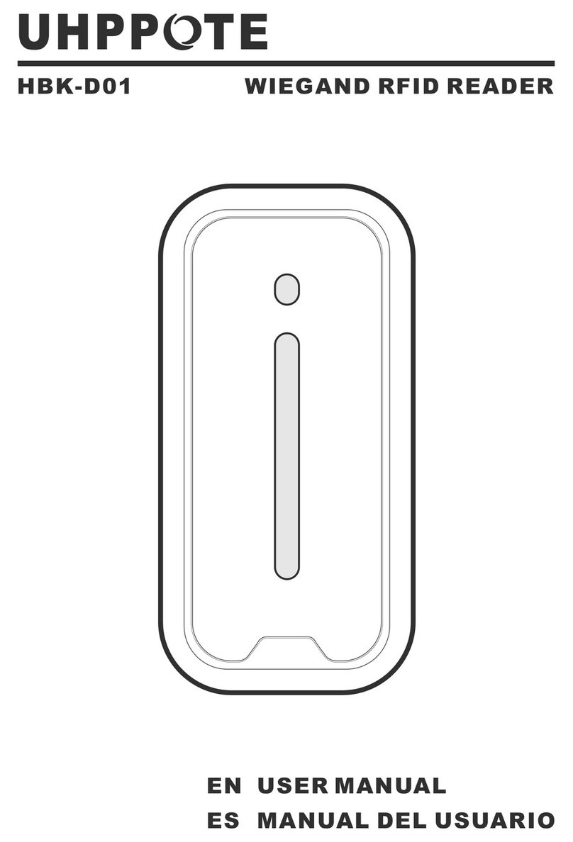 UHPPOTE HBK-D01 User manual