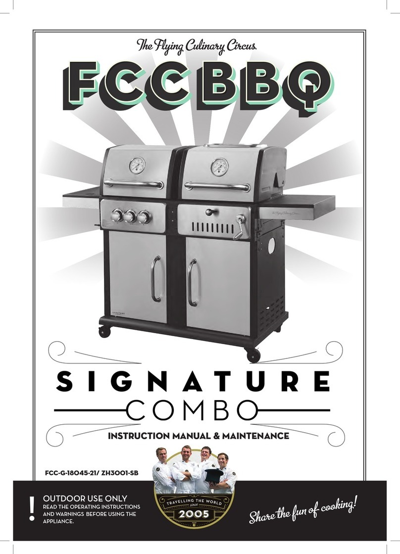 FCC BBQ Signature Combo FCC-G-18045-21 instruction manual FCC BBQ Signature Combo FCC-G-18045-21 instruction manual