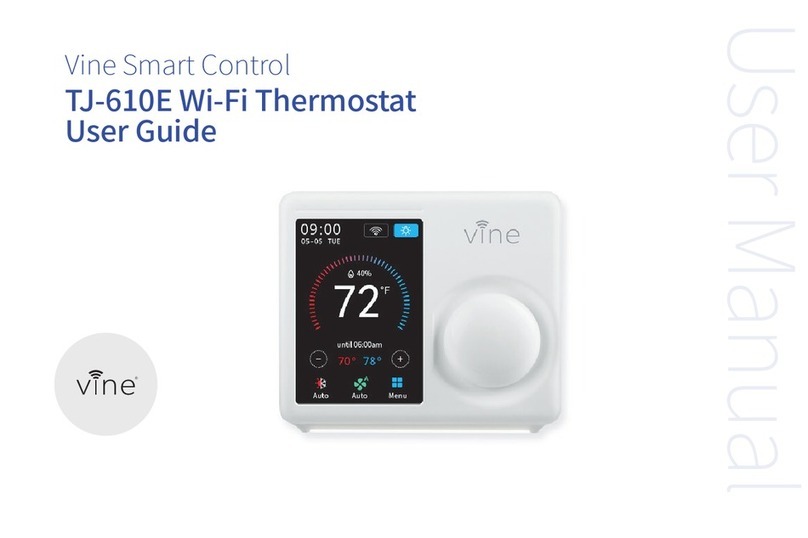 Vine Smart Control TJ-610E User manual
