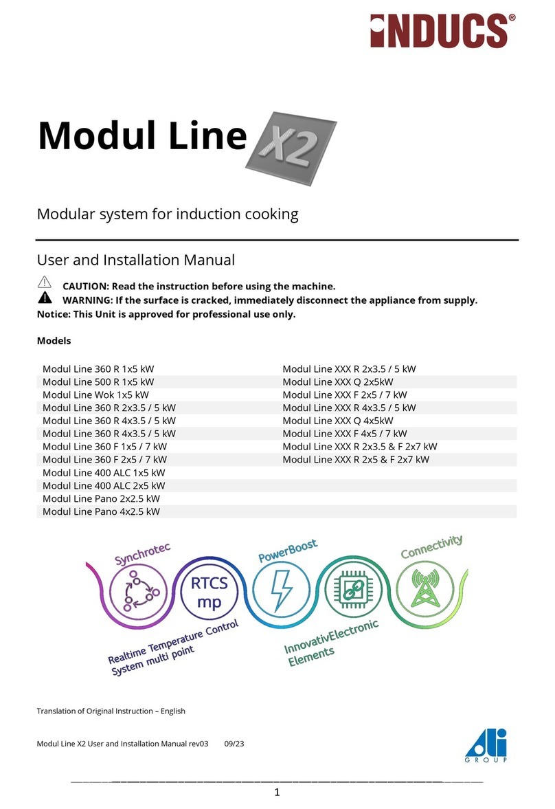 INDUCS Modul Line 360 R 1x5 kW User and installation manual INDUCS Modul Line 360 R 1x5 kW User and installation manual