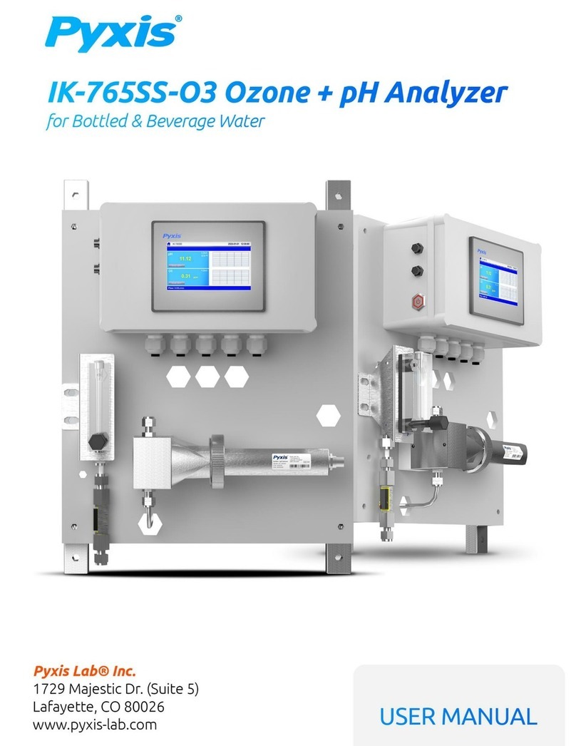 Pyxis IK-765SS-O3 user manual