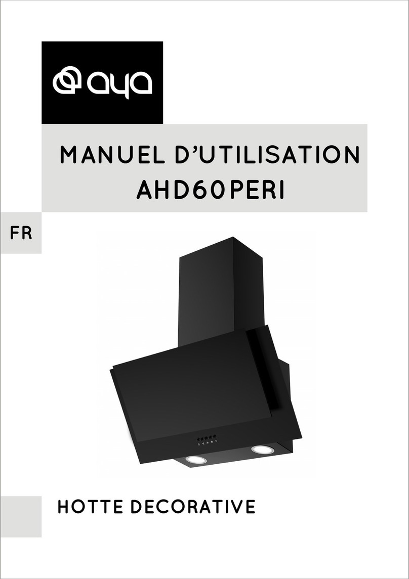 AYA AHD60PERI Instructions for use