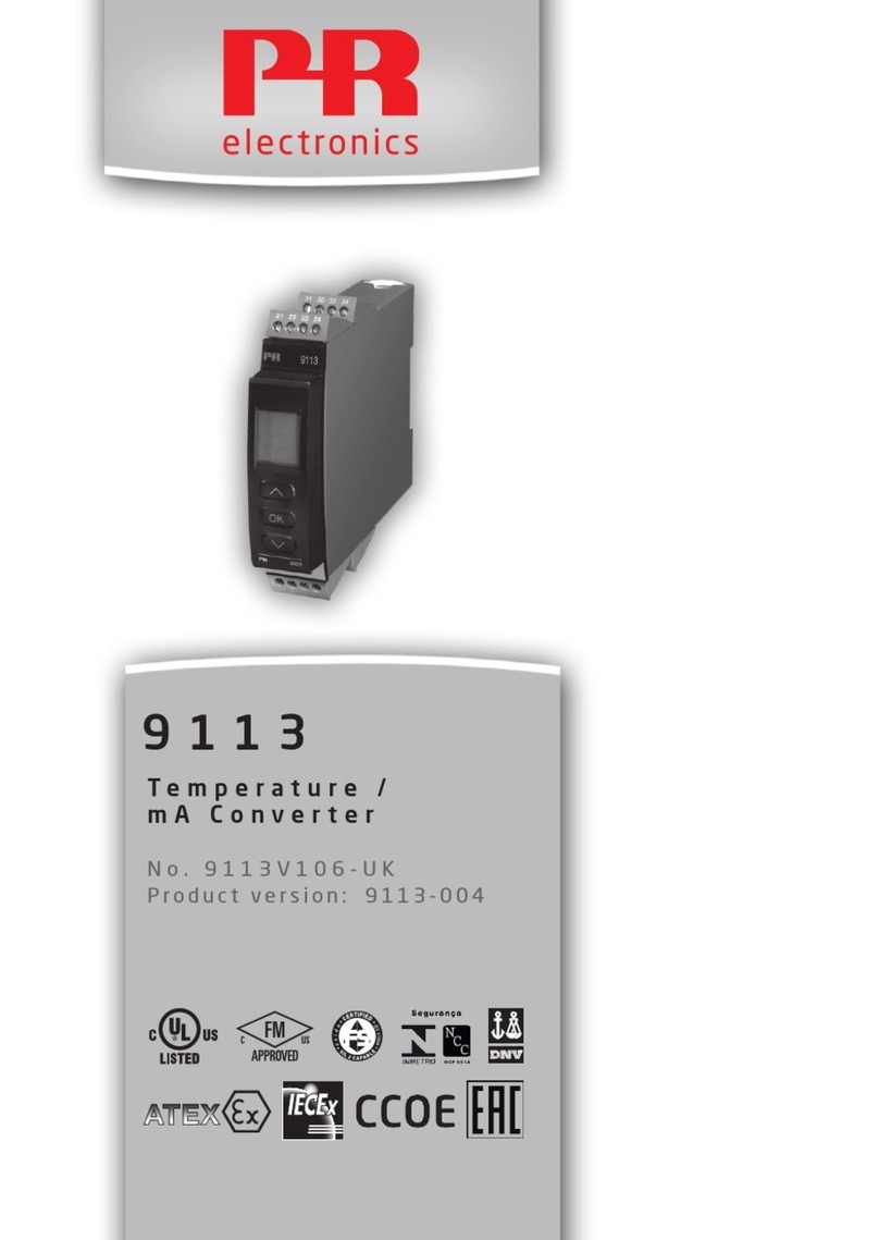 PR 9100 Series User manual