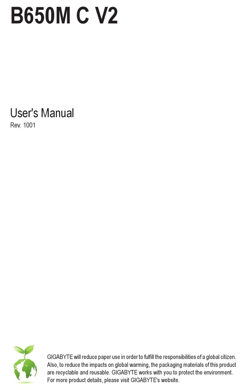 GIGA-BYTE TECHNOLOGY B650M C V2 user manual