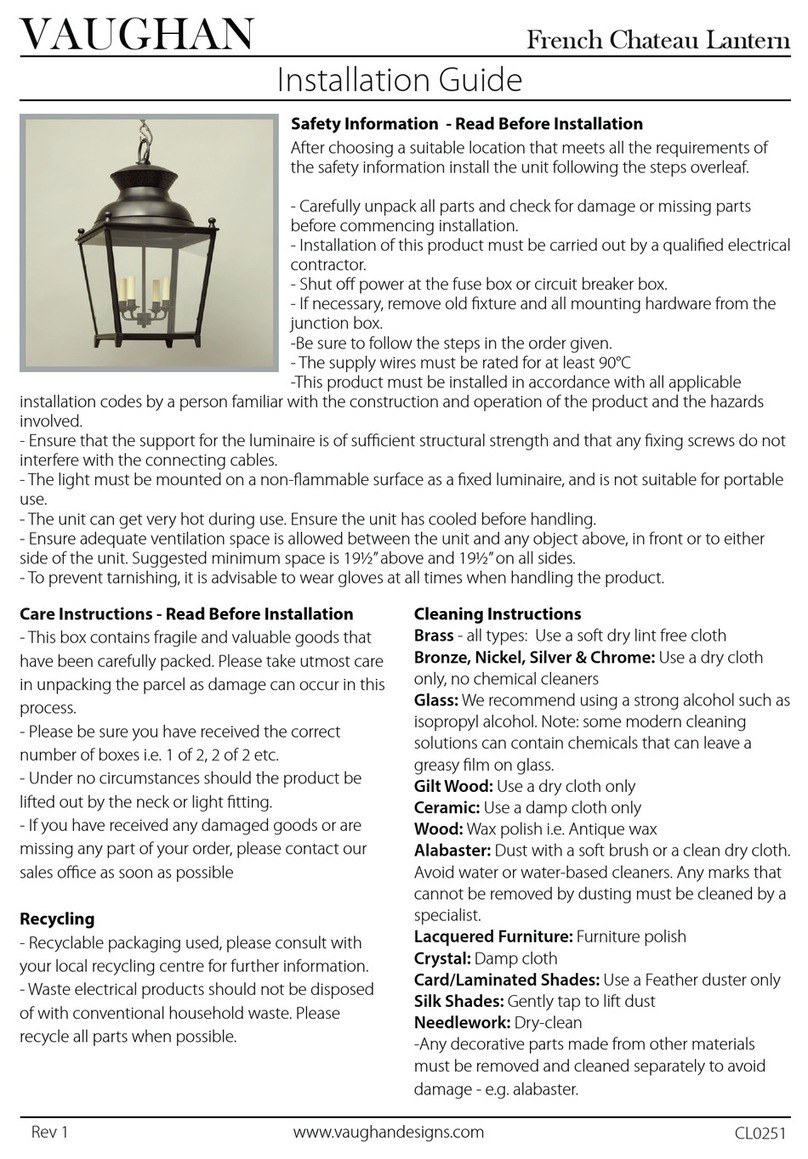 Vaughan CL0251 installation guide