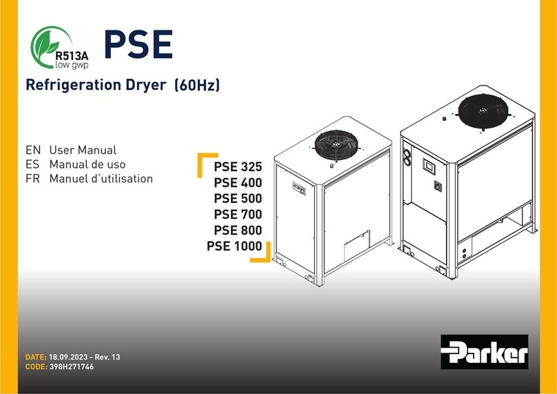 Parker PSE 325 user manual