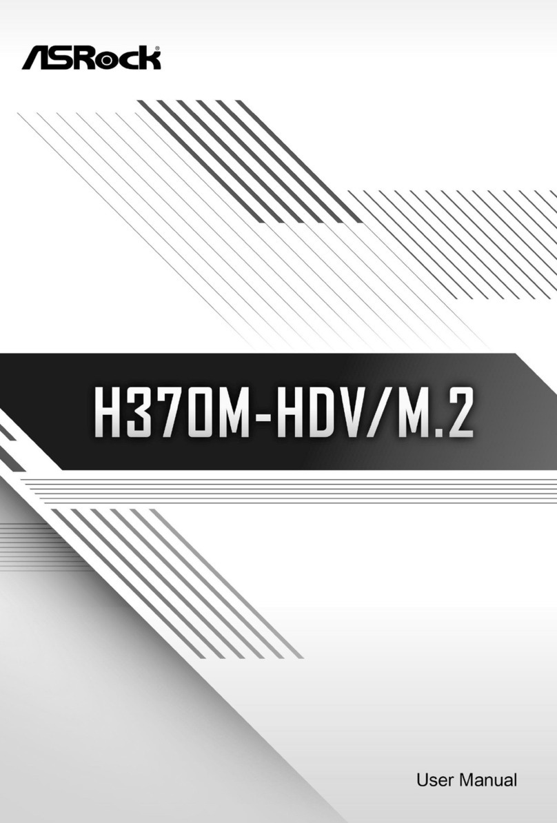 ASROCK H370M-HDV/M.2 User manual