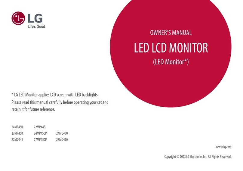 LG 27MP450P User manual