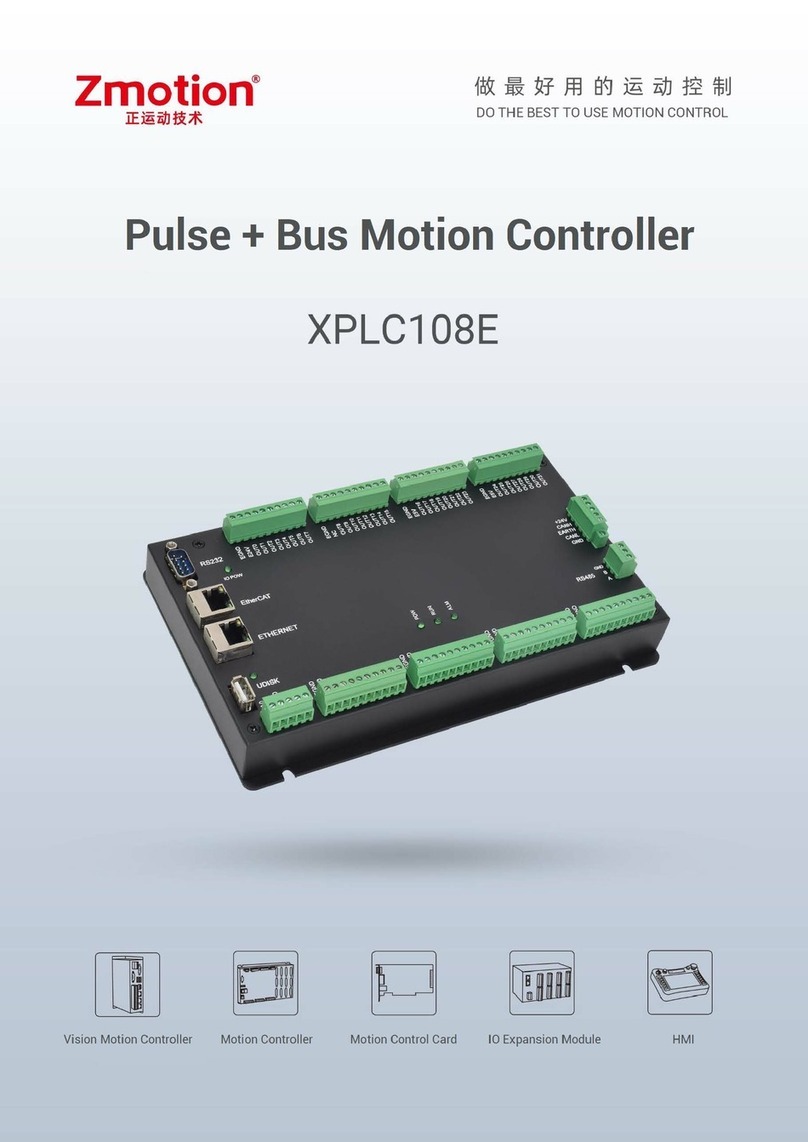 Zmotion XPLC108E manual