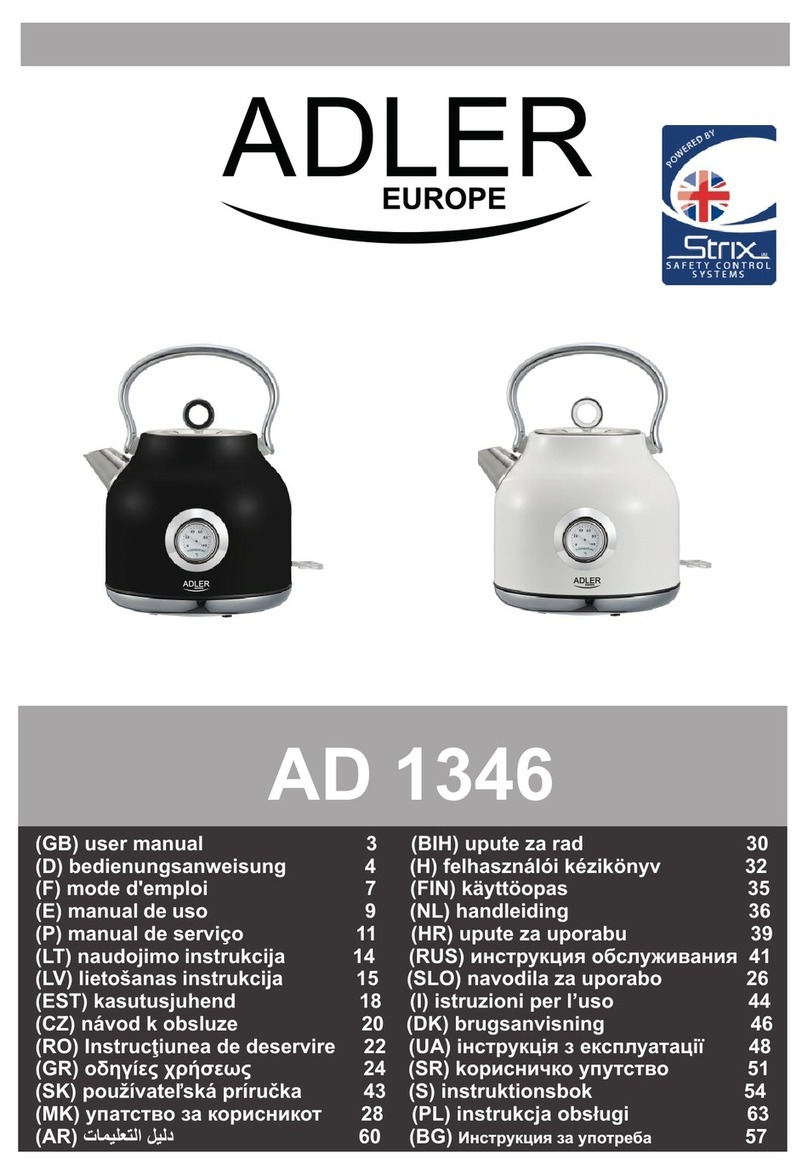 Mesko AD 1346 User manual