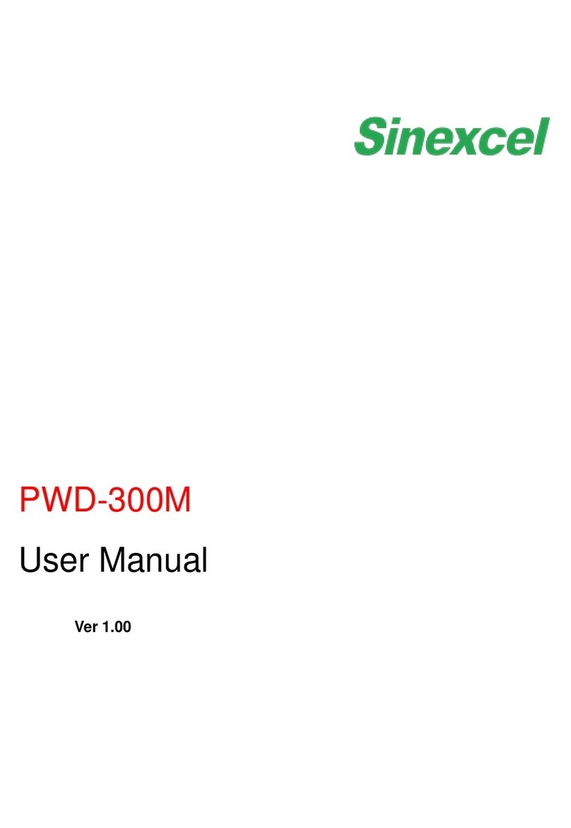 Sinexcel PWD-300M user manual
