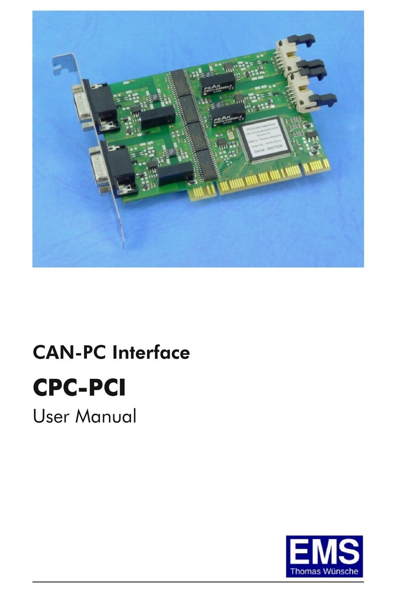EMS CPC-PCI user manual