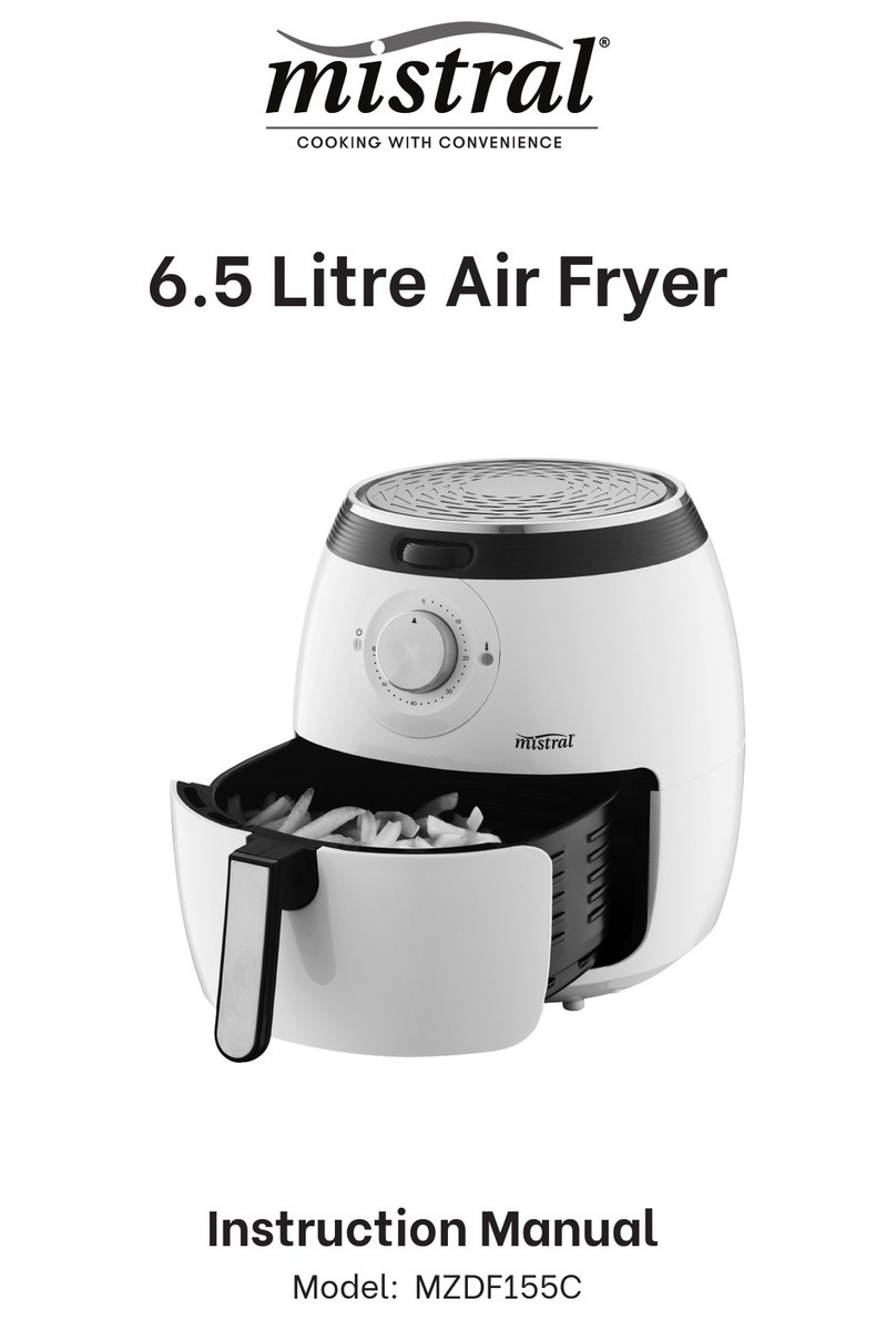 Mistral MZDF155C User manual Mistral MZDF155C User manual