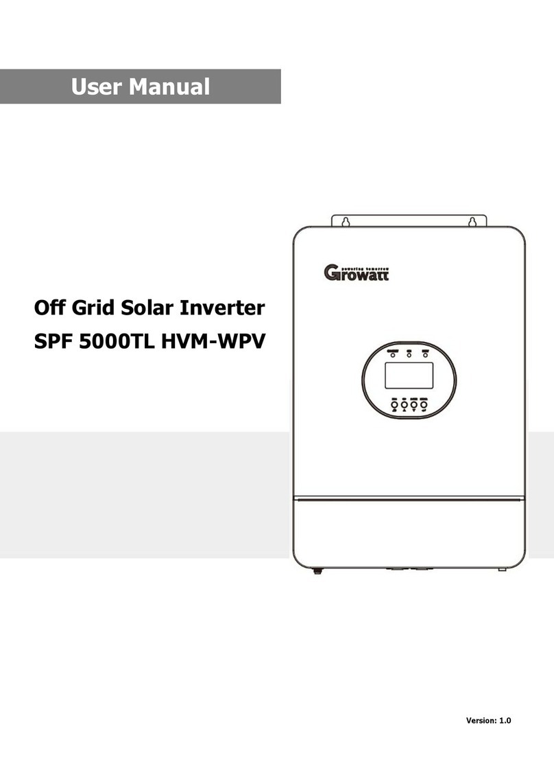 Growatt SPF 5000TL user manual