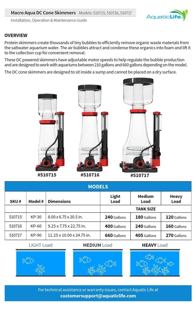AquaticLife KP-30 Installation, operation, maintenance guide