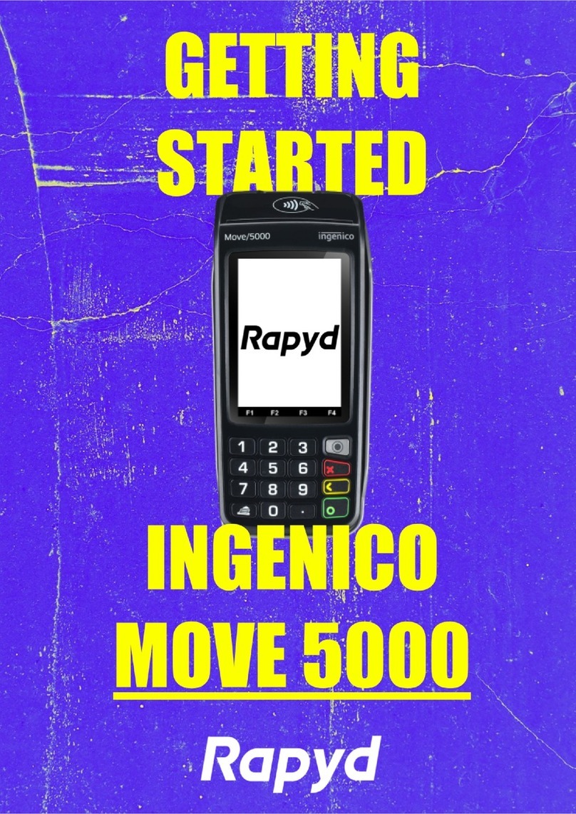 Rapyd INGENICO MOVE 5000 User manual