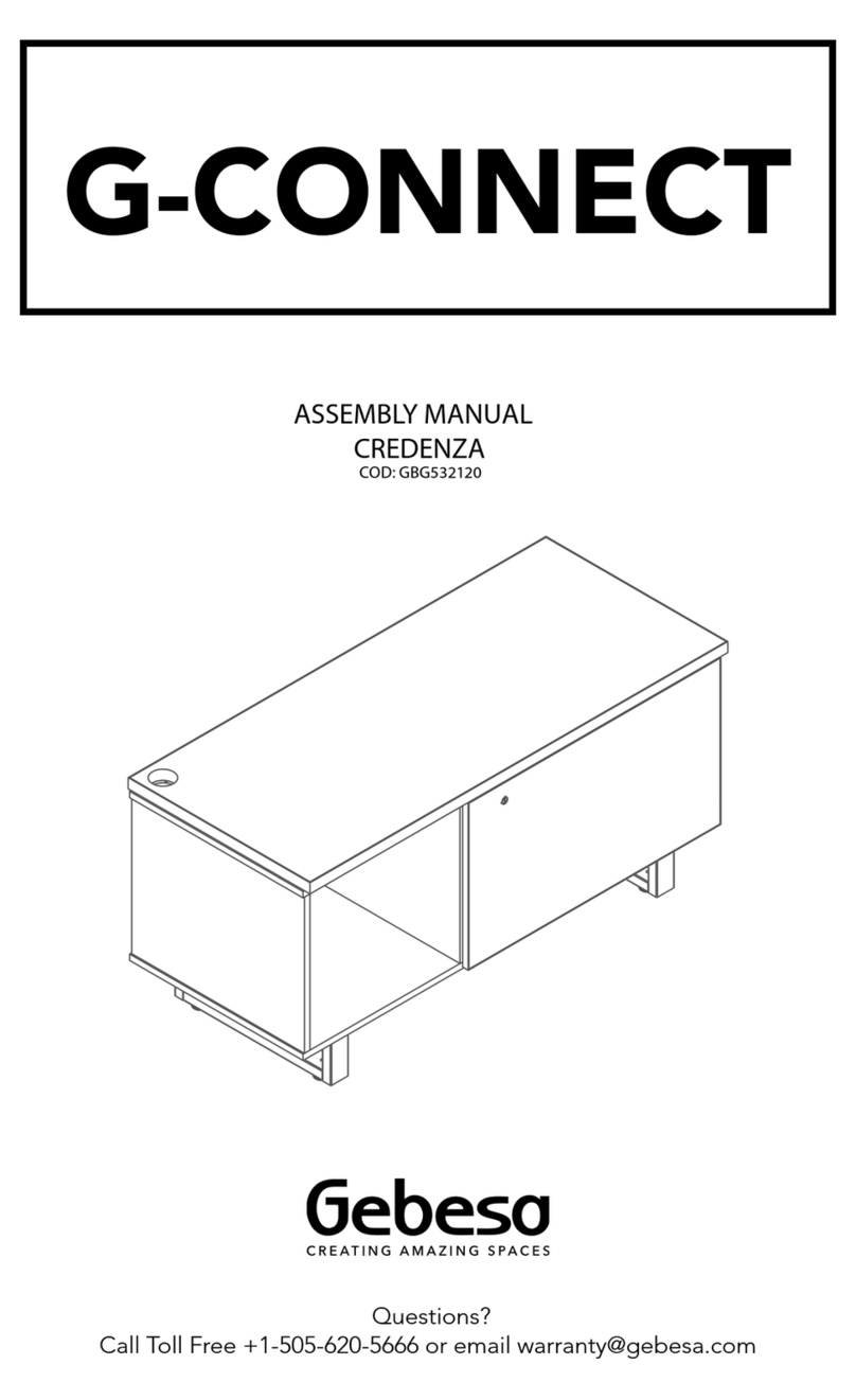 Gebesa G-CONNECT GBG532120 Assembly manual Gebesa G-CONNECT GBG532120 Assembly manual