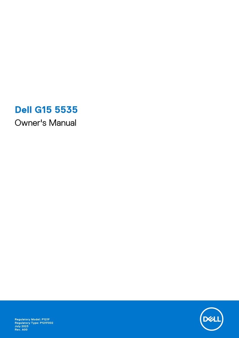 Dell G15 5535 User manual