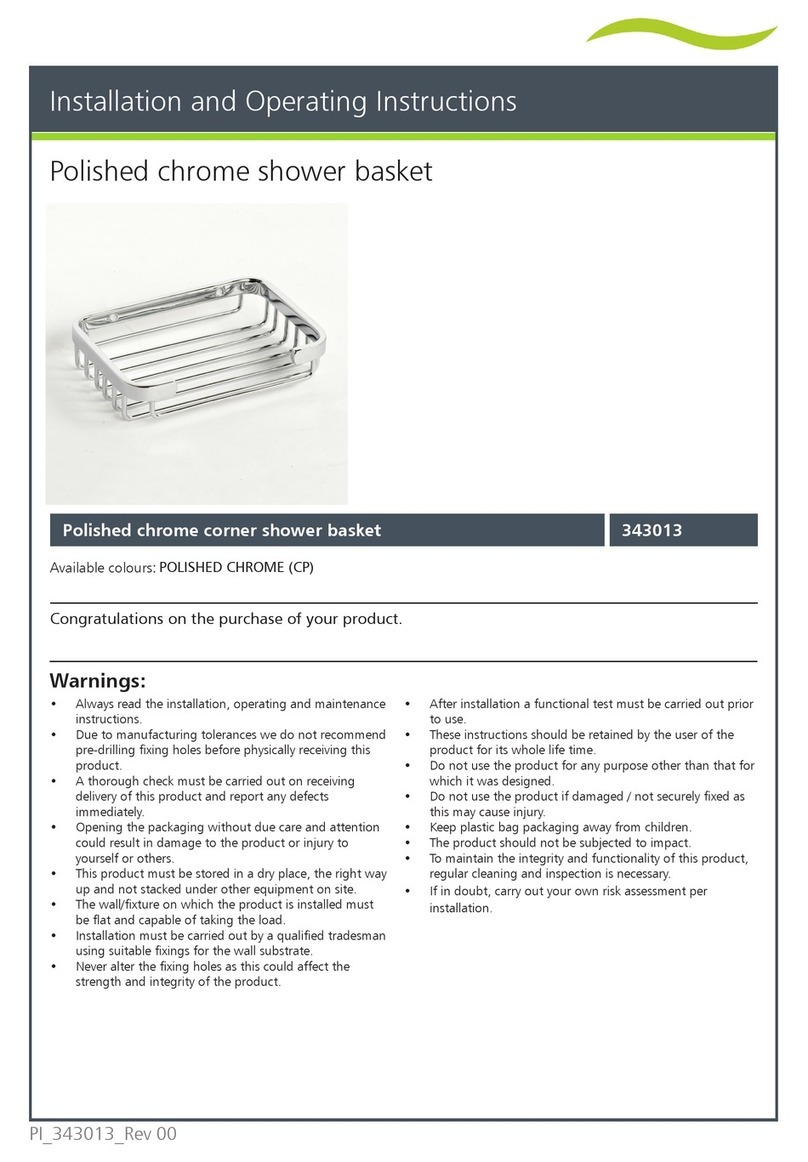 NYMAS 343013 Installation and operating instructions