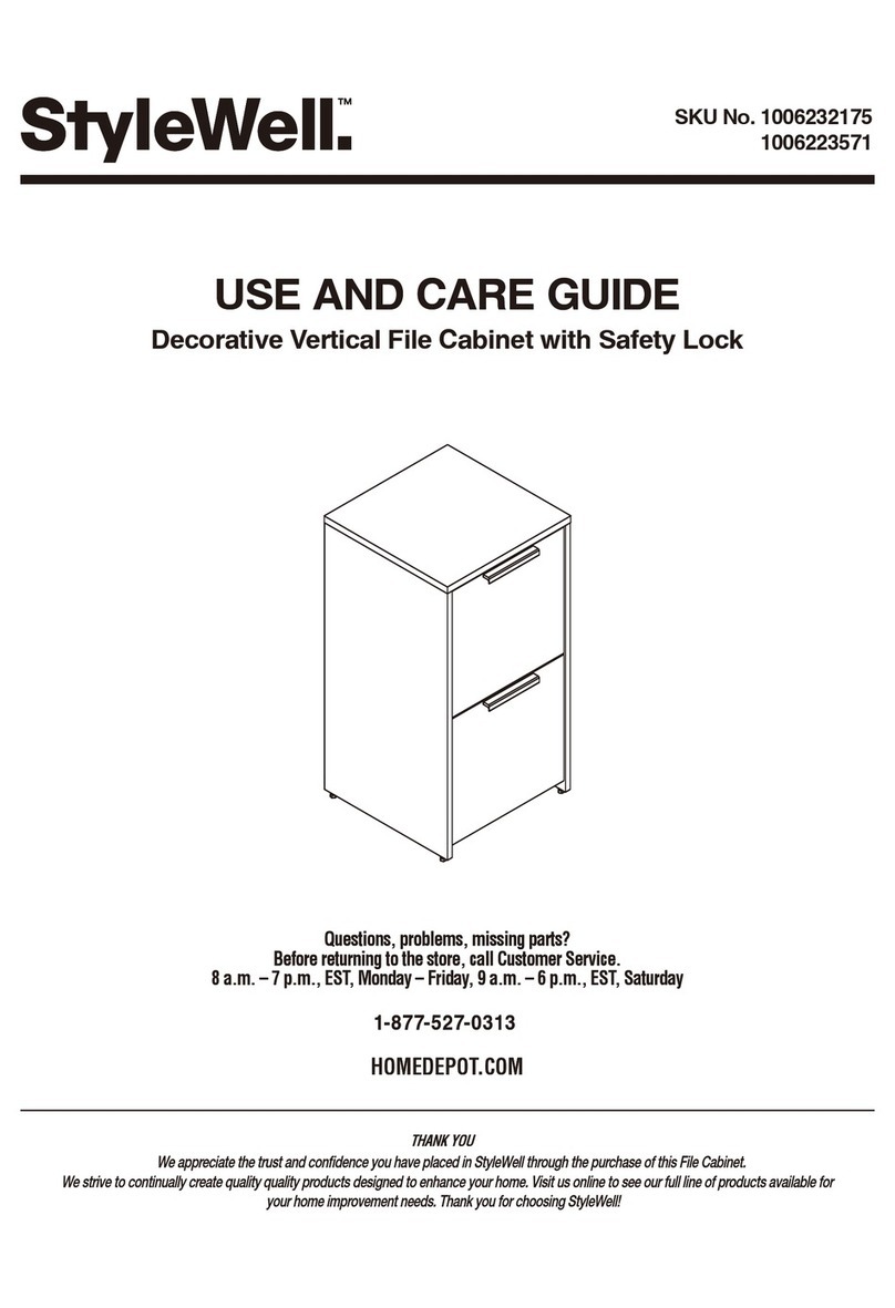 StyleWell 1006232175 Use and care guide StyleWell 1006232175 Use and care guide