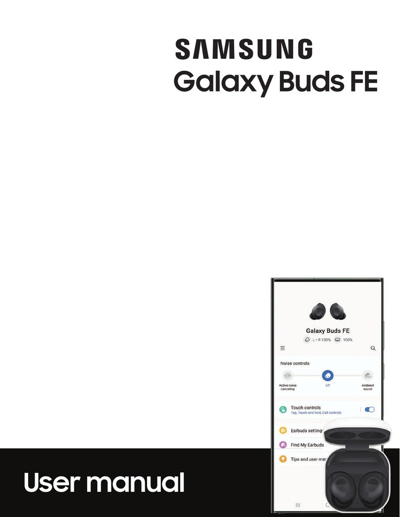 Samsung Galaxy Buds FE user manual