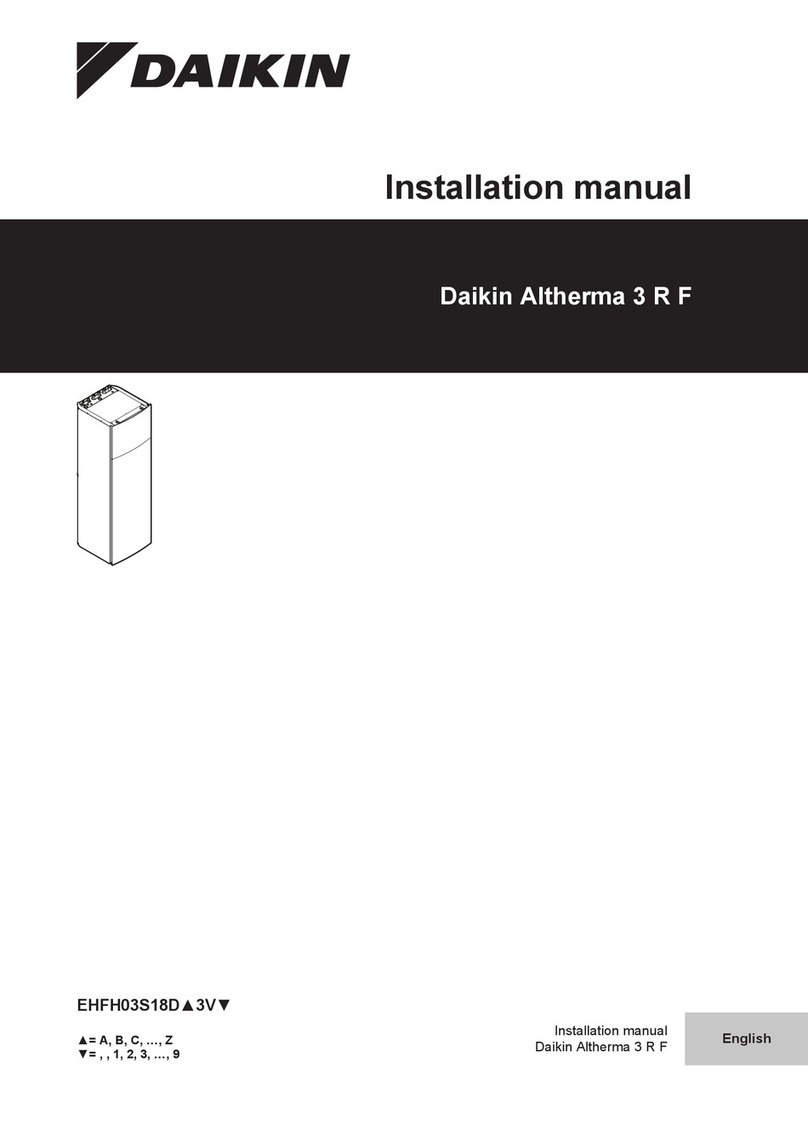 Daikin Altherma EHFH-D3V installation manual
