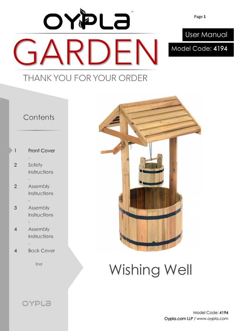 Oypla GARDEN 4194 user manual