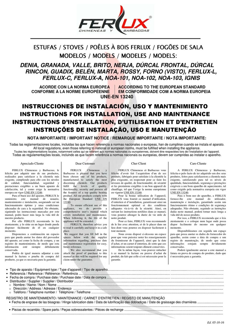 Ferlux DENIA manual
