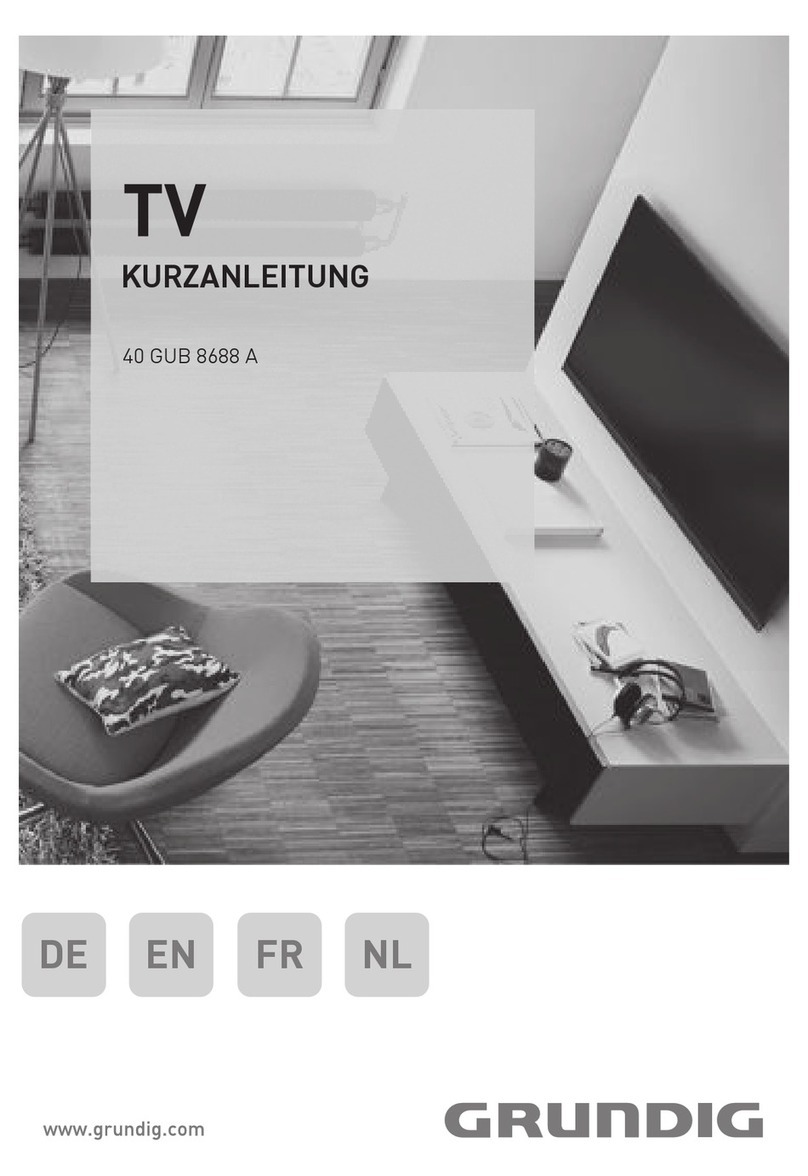 Grundig 40 GUB 8688 A User manual