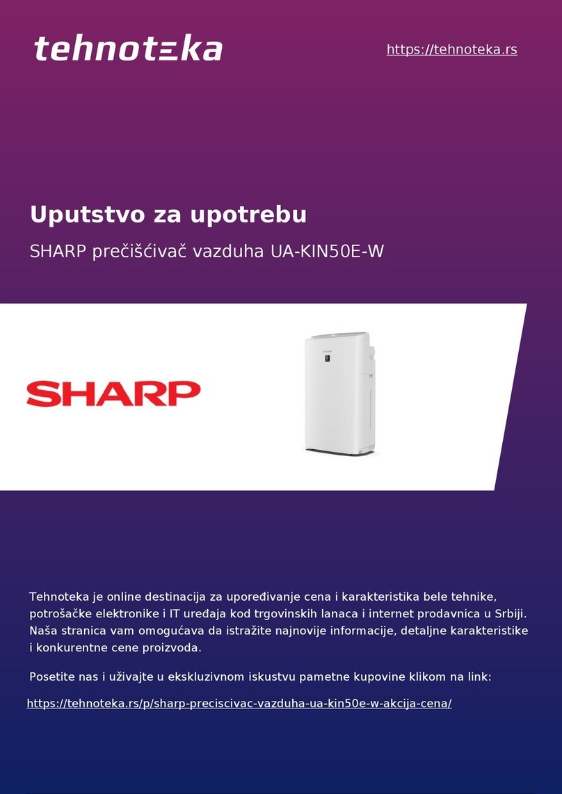 Sharp UA-KIN50E-W User manual