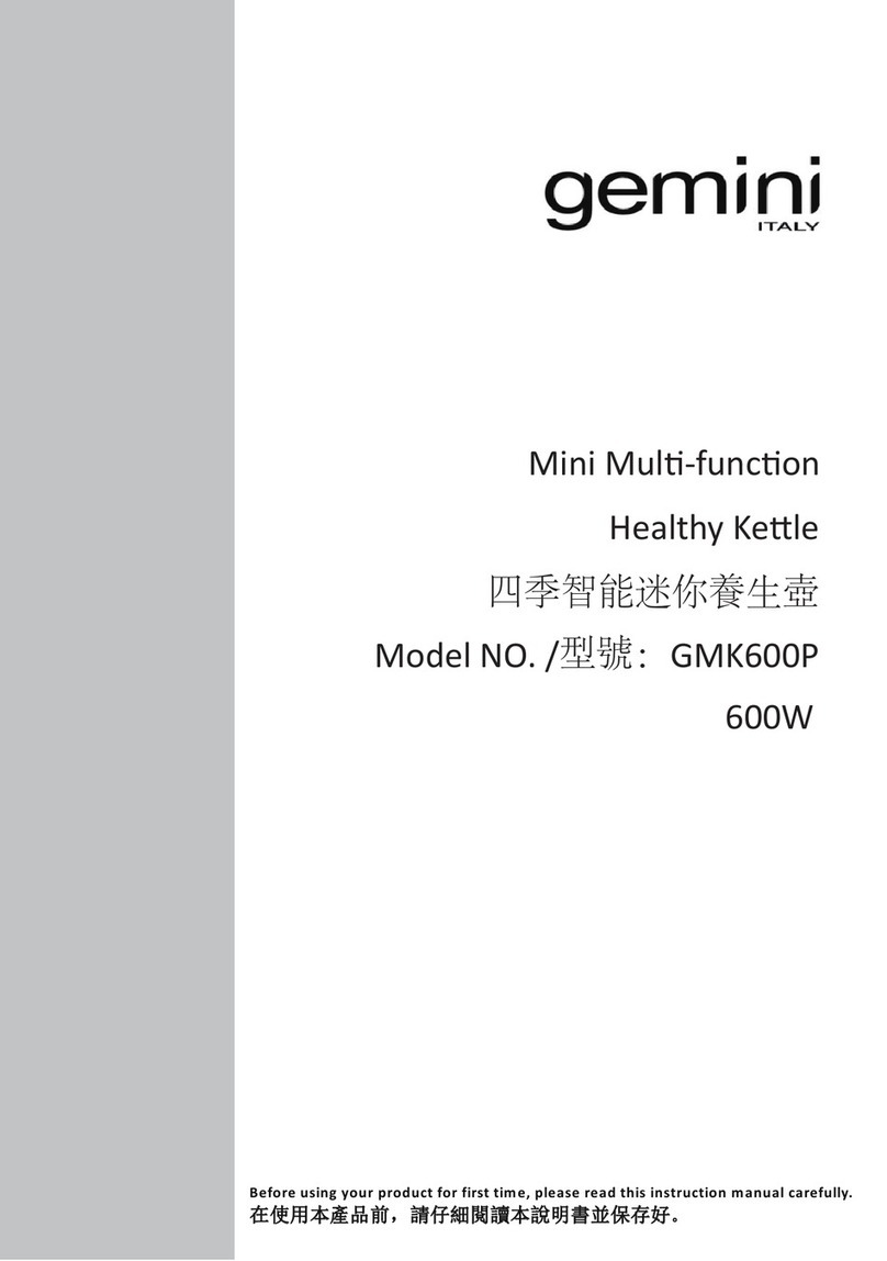Gemini GMK600P manual