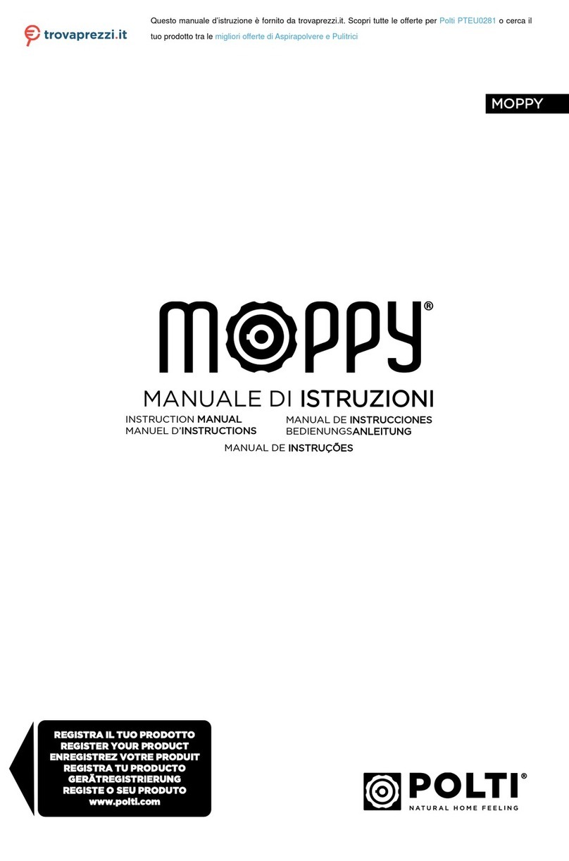 POLTI MOPPY PTEU0281 User manual