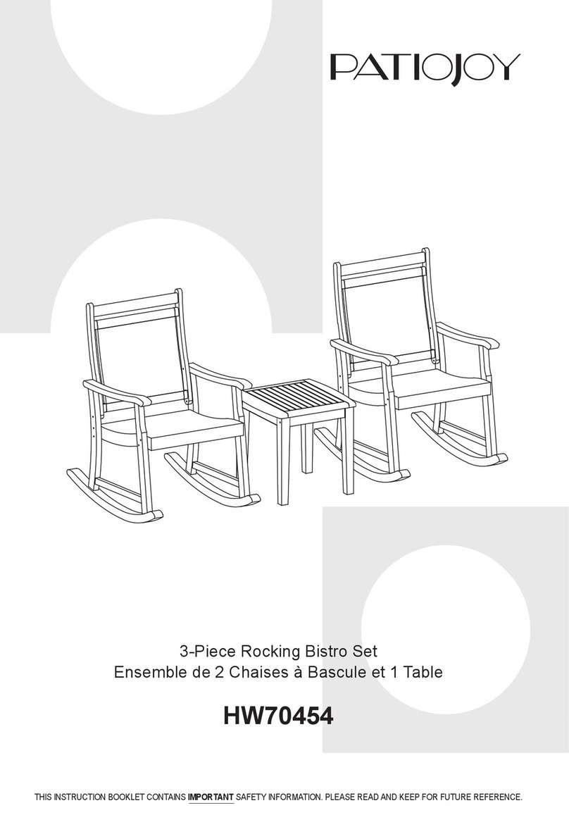 PATIOJOY HW70454 User manual
