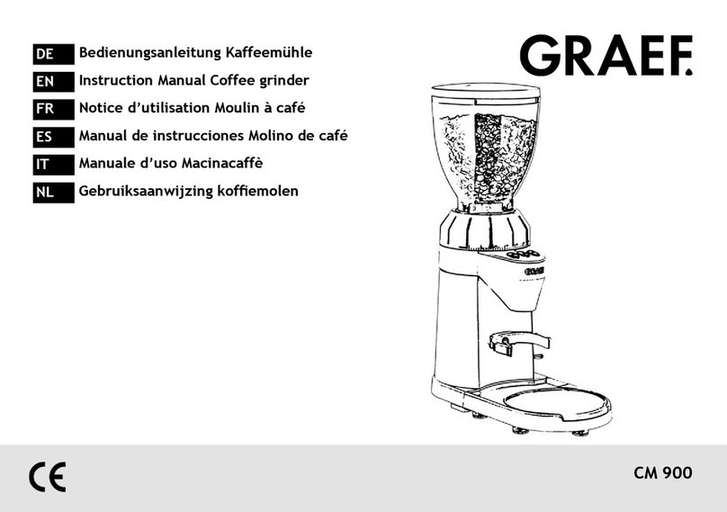 Graef CM 900 User manual