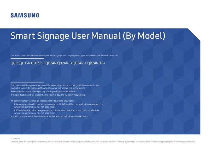 Samsung QB24R-B User manual