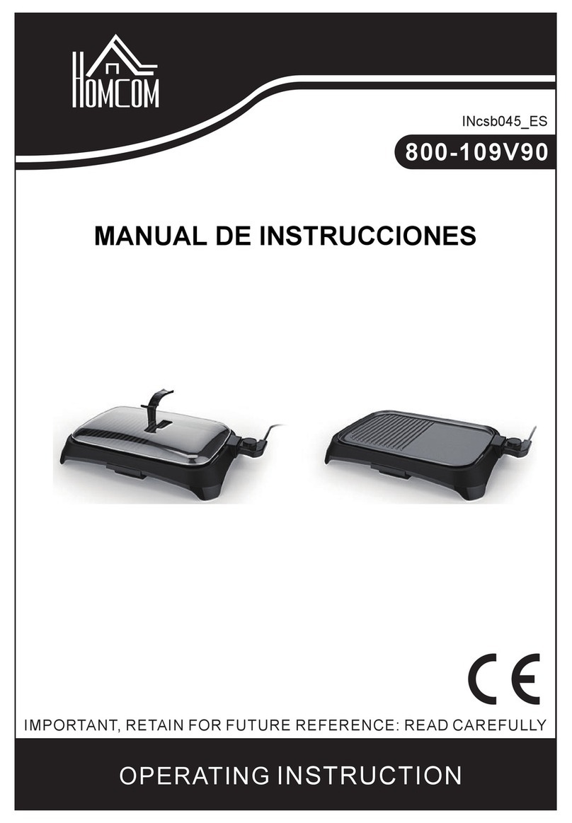 HOMCOM 800-109V90 instruction manual