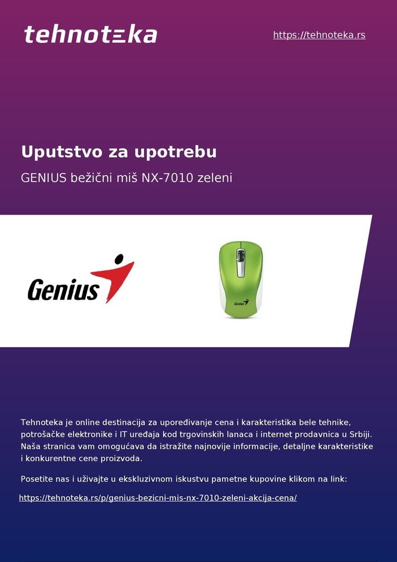Genius NX-7010 User manual