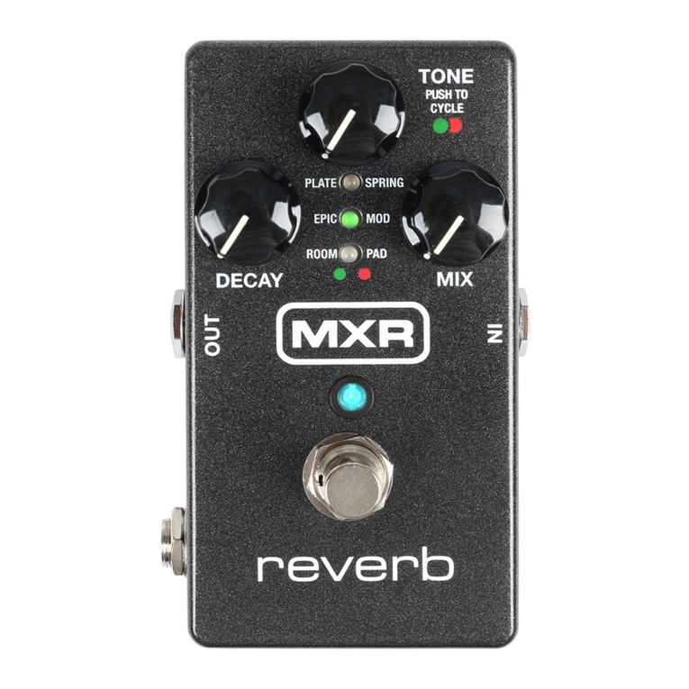 mxr M300 user manual